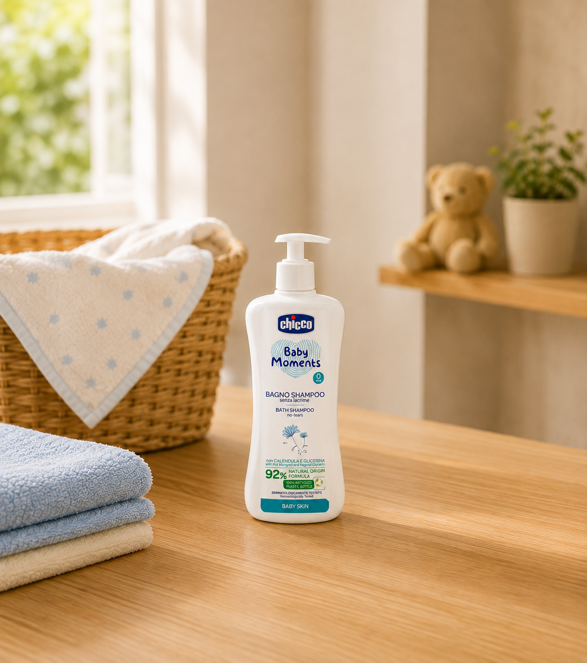 Chicco Baby Moments Doğal Göz Yakmayan Bebek Saç ve Vücut Şampuanı 750 mL 269.90 TL

 
